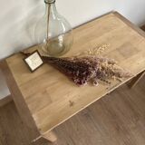 Table basse en bois brut
