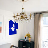 Tableau contemporain Bleu