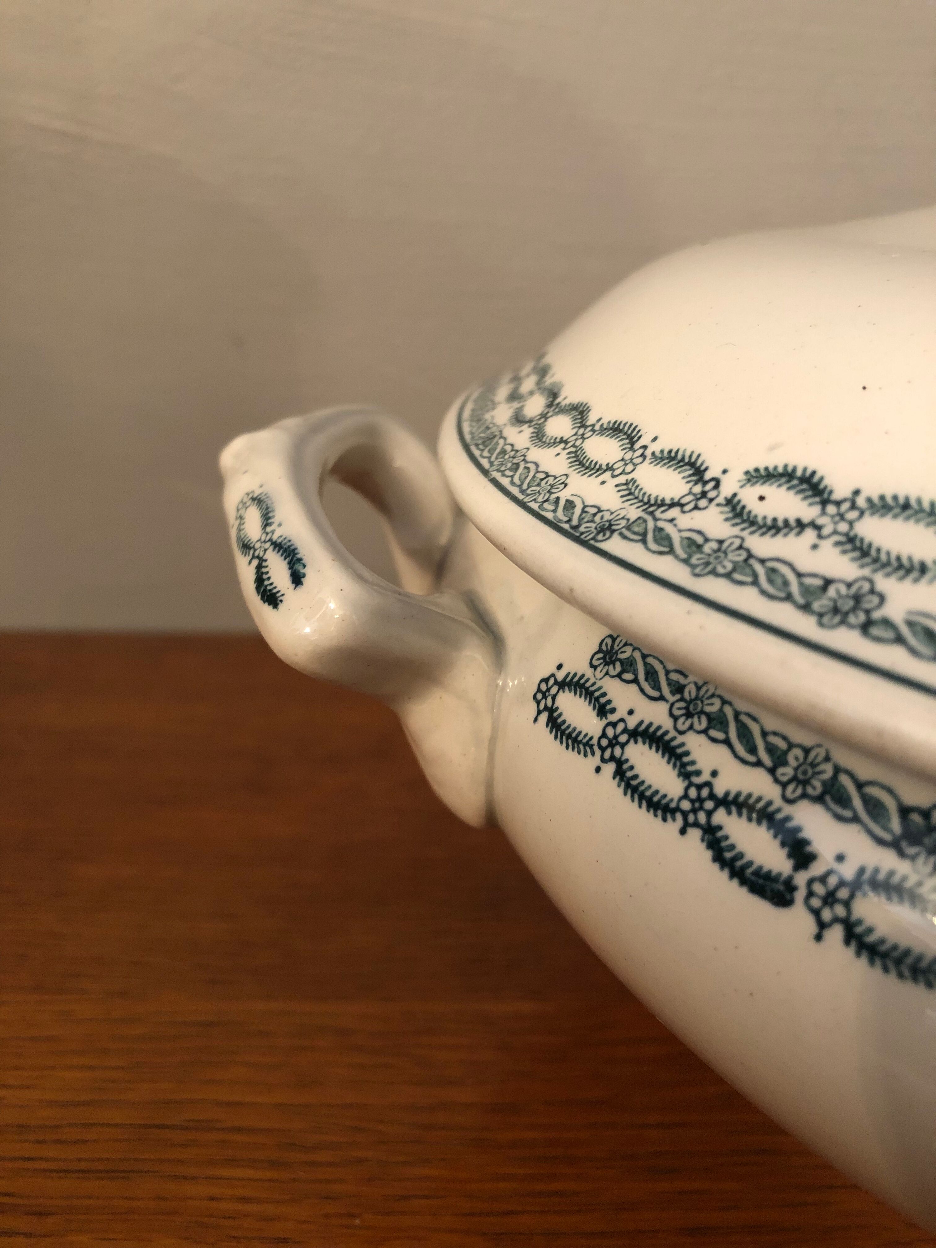 Earthenware soup pot Terre de fer Saint Amand