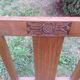 Paire de chaises art deco en cannage