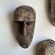 Large Timor mask in patinated wood H:50cm (2)