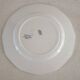 Set of 1 dish and 1 deep dish Badonviller