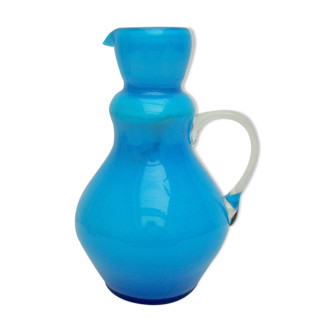 Opaline pitcher vase