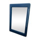 80s hand mirror navy blue frame