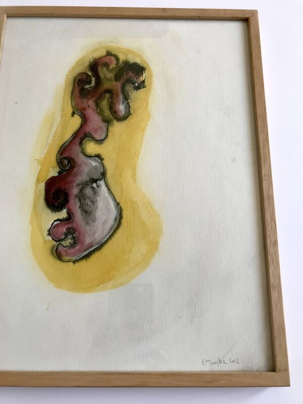 Emmanuelle MESSIKA, Sans titre 7 (série des Dessins), 2012. Encre sur papier signée au crayon