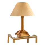 Bamboo lamp.