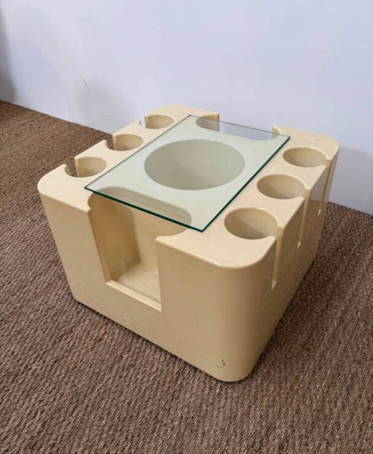 Bacco bar table by Sergio Mazza for Artemide 1967