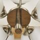 Lustre chrome et opaline 70