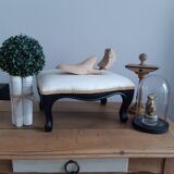 Footrest - golden ribbon stripe