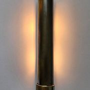 Rare Chrome Bauhaus Art Deco Wall Lamp Napako, 1940s