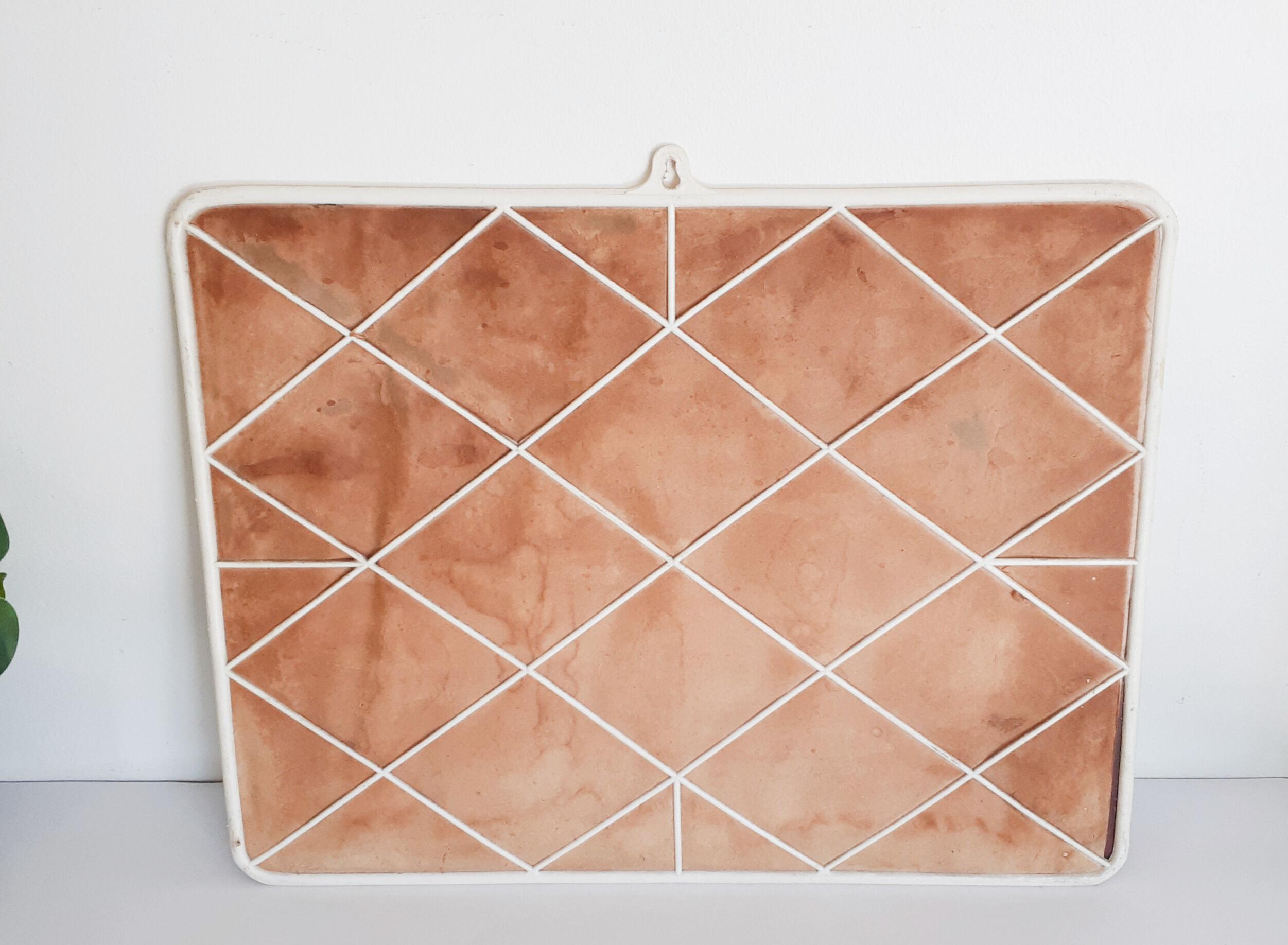 Vintage barber mirror 39 x 30 cm