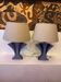 Paire lampes en céramique