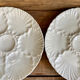 4 porcelain oyster plates Bareuther Bavaria