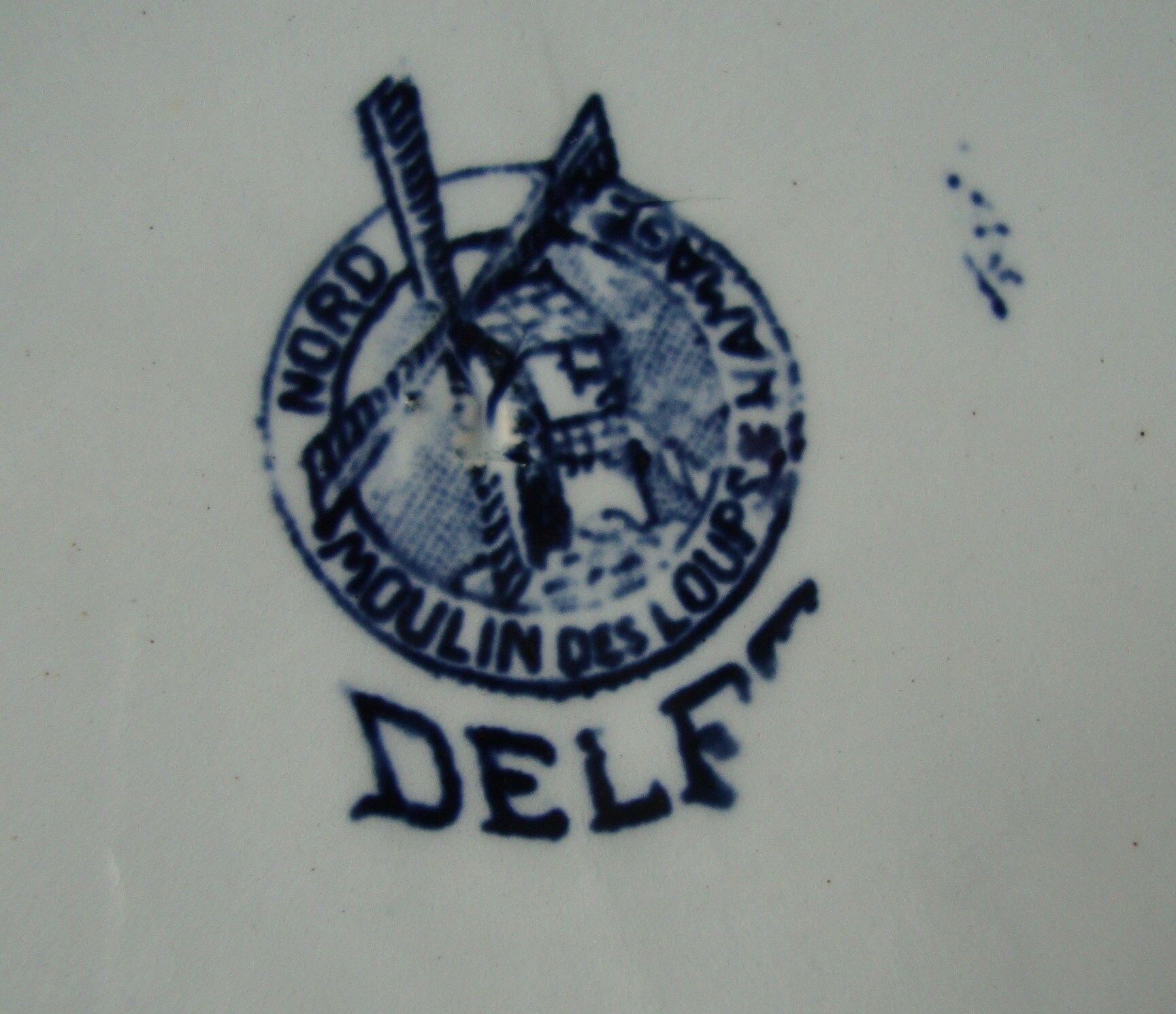 6 dessert plates Moulin des loups Amage