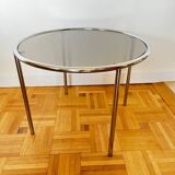 Chrome coffee table