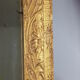 Ancien miroir doré Art nouveau 60x50 cm