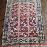 Handmade Turkmen silk carpet 163x117cm