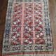 Tapis Turkmène soie fait main 163x117cm