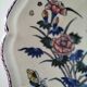Desvres faience plate – Decoration on both sides – Circa 1890-1910