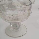 70's blown glass cups