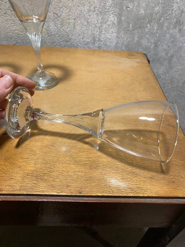 Vintage wine glasses