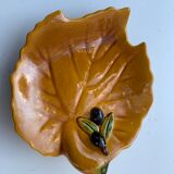 Empty pocket slurry ceramic enamelled ochre model vintage olives