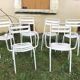 Ensemble de chaises et fauteuils de jardin Tolix 1950