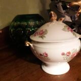 Antique porcelain sweet box from Limoges - William Guérin
