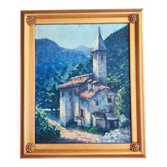 Peinture à l'huile - par Arturo Finazzer