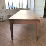 Vintage pine farm table