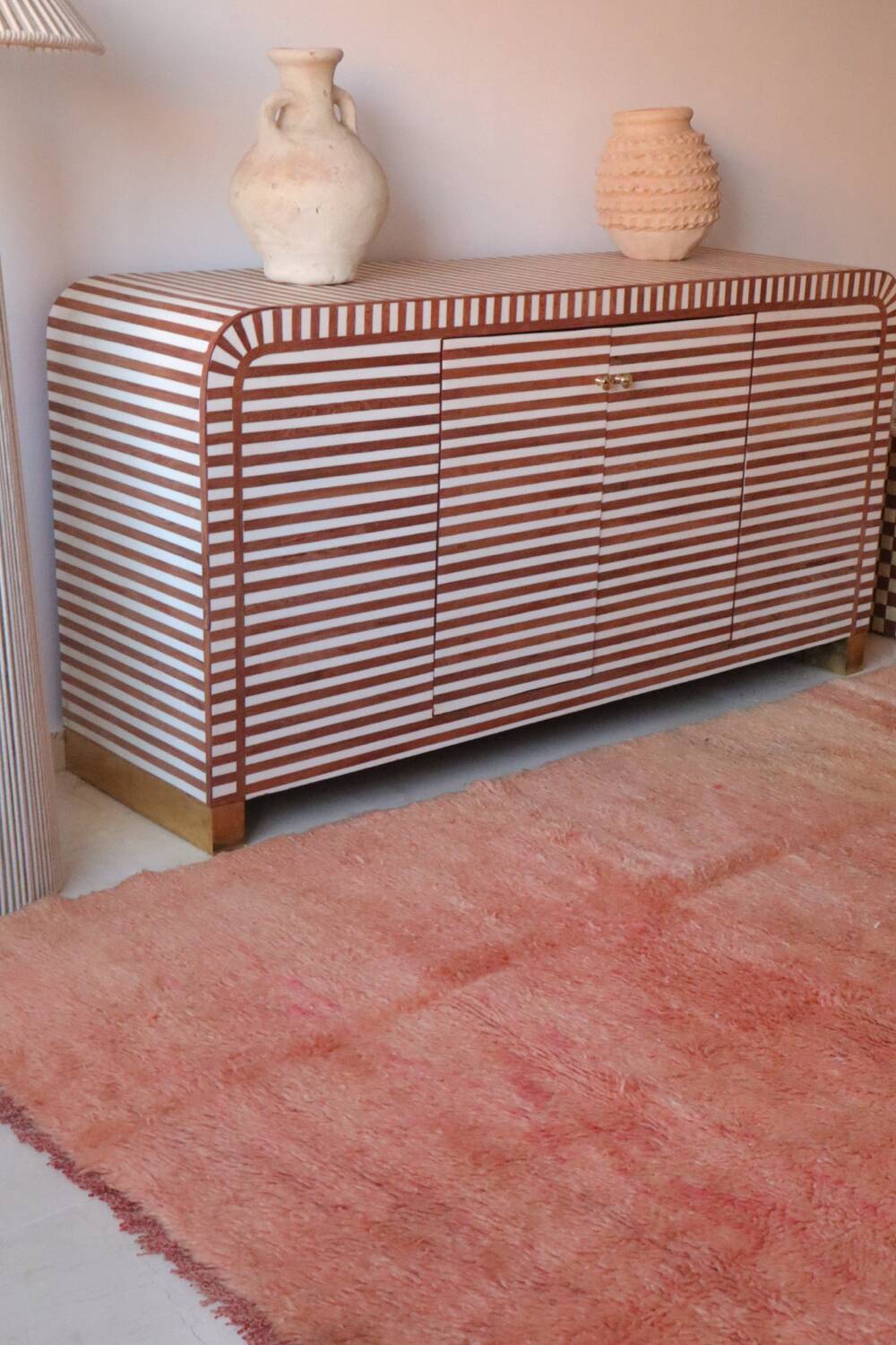 Raw wabi-sabi tamegroute amphora vase