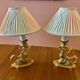 2 lampes de chevet empire, restauration sphynges