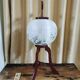 Traditional japanese lantern, chochin, paper electric lantern in its original box