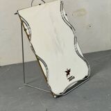 Vintage shoe shop store floor up mirror, 1930s