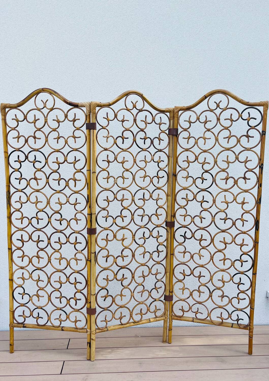 Italian Bamboo Screen from the 70s