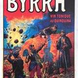 Vintage byrrh wine tonic poster