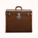 Malle vintage en forme de cube