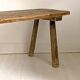 Banc rustique de ferme