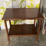 Serving trolley or mobile oak maid, mid-20th century