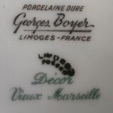 Vintage French coffee set, Limoges, Georges Boyer