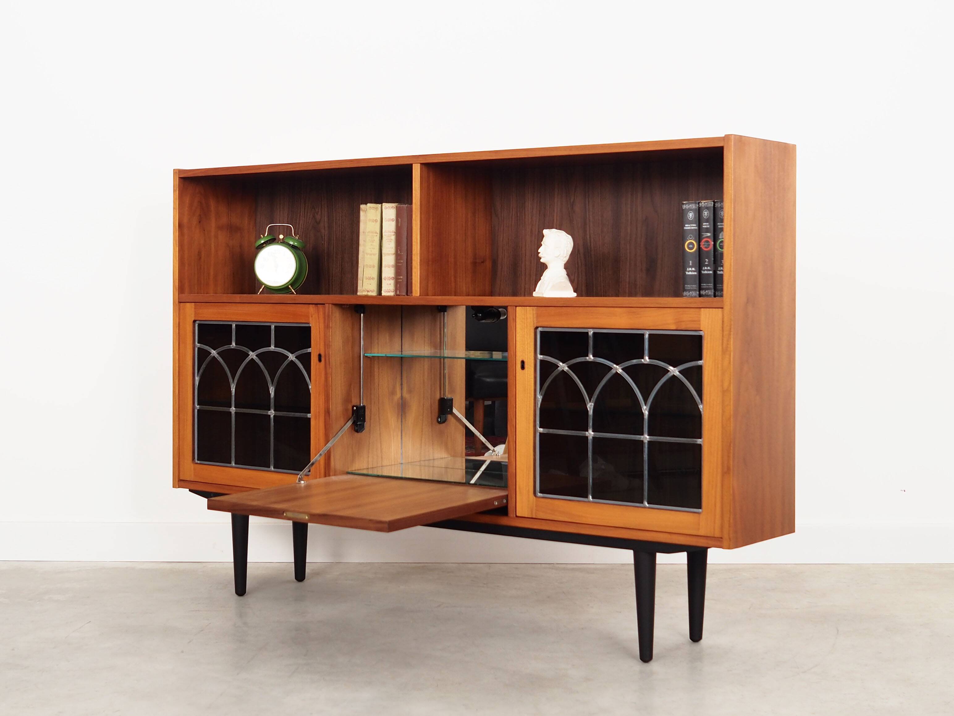 Teak bookcase, Danish design, 1970s, production: Denmark