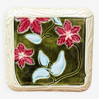 Slush trivet, art nouveau