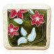 Slush trivet, art nouveau