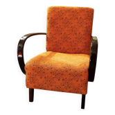Fauteuil Art Déco C de Jindřich Halabala – revêtement original