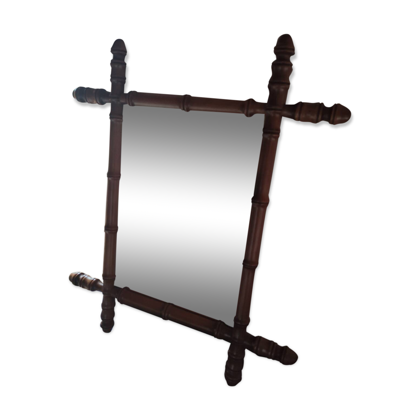 Mirror and towel holder