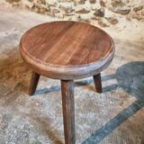 Pair of 1960s beechwood stools