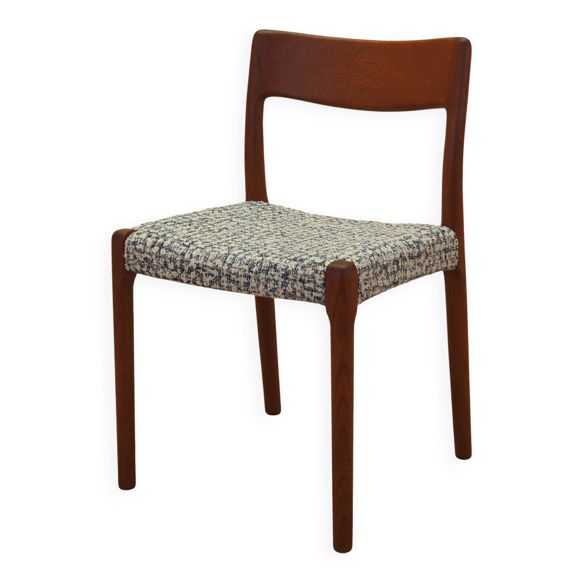 Teak chair, Danish design, 1960s, manufacturer: EMC Möbler