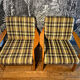 Pair of Scandinavian armchairs