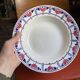 Antique deep plates Digoin