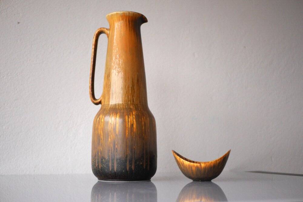 Pottery jug by Gunnar Nylund for Rörstrand